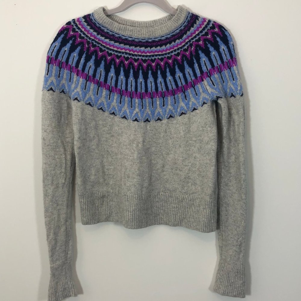 Vineyard Vines cashmere blend fair isle sweater